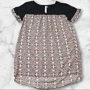 NY Collection Short Sleeve Blouse Top Shirt Size Small (S) E15